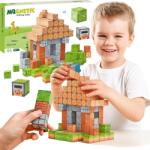 Doris Mágneses Építőkockák 3D Építőkockák XXL Világ 312db-os szett (CH1320 Edukacyjne Bloczki Minecraft)