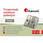 Titanum Acél ceruzahegyező fém Titanum (S1006) (KAT00972)