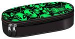 St. Majewski Penar borseta 1 fermoar, 1 extensie, oval, Majewski, Gama St. Right, Colectia Green Aliens 2026, PC-01, 23x9.5x5.5 cm (5903235698095) Penar
