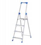 Lemar Egyoldalas 4 lépcsős alumínium létra Wide Step Lemar 020204 (020204)