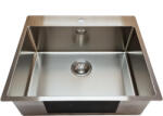 CookingAid Chiuveta bucatarie inox TASCA ASOLO AA55 cu montaj pe blat sau la nivelul blatului (5604315332648) Chiuveta