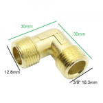 KraftDele Cot refulare compresor 3/8" 16mm x 1/4" 12.8mm nr. 1148