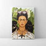 Makana Frida Kahlo - Önarckép - Számfestő készlet, kerettel (40x50 cm)