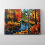 Makana Afremov: Őszi park - Számfestő készlet, kerettel (40x50 cm)