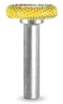 Saburrtooth Biax sculptura lemn SABURR - Cap forma disc 3/4" X 1/4" (Granulatie: Aspra) (6RS34-70)