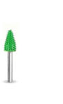 Saburrtooth Biax sculptura lemn SABURR - Cap 1/4" forma con aspru (3T14-50)