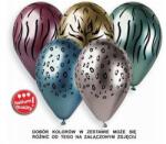 Grabo Lufik Chrome Safari állatos mintákkal, 33cm, 5 db