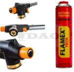DAO Shop Cap arzator 8816D, cu aprindere quartz, alimentare butelie cu filet, rezerva gaz FLAMEX INCLUSA (cap.arzator.8816D)