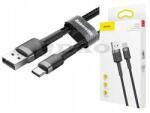 DAO Shop Cablu Date si Incarcare USB-A la Type-C Baseus Cafule, 18W, 2m, Gri CATKLF-CG1, transfer 480Mbps (baseus.2m.gri)
