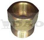 DAO Shop Reductie adaptor DAO, de la 3/8 stanga la 1/2 romanesc stanga, alama, compatibila butelii voiaj Polonia (reductie.3/8-1/2)