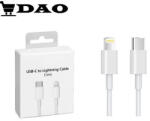 Dao Shop Cablu de incarcare / date DAO compatibil Apple Lightning - TIP C , fast-charge, alb (c.iphone-tip.c)