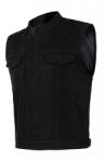 SM Racewear Vesta moto SM Racewear Concho Denim - fermoare si capse metalice (VTD096-XL)