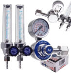 Technic Reductor presiune Argon/CO2 cu două rotametre 2x25 l/min (MKN-162)