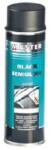 Troton Master Akril Lakk Fekete Halványfényű Spray 500ML