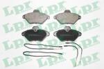 LPR Set placute frana LPR 05P486 (05P486)