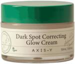AXIS-Y Dark Spot Correcting Glow Cream folthalványító és ragyogásfokozó krém 50 ml