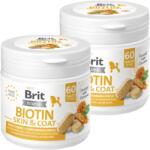 Brit Vitamins Biotină pentru îngrijirea pielii și a blănii 2x60 de comprimate