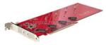 StarTech Quad M. 2 PCIe Adapter Card, PCIe x16 to Quad NVMe or AHCI M. 2 SSDs (QUAD-M2-PCIE-CARD-B) (QUAD-M2-PCIE-CARD-B)