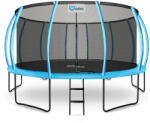 INLEA ULTIMATE Jump Trambulin belső védőhálóval 500 cm - világoskék (IN01-0025) - pepita