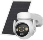 Dahua Camera supraveghere exterior PT 4G/WiFi cu panou solar IMOU AOV PT IPC-SA7E-T-5M0T3/FSP008, 8MP, 3.6 mm, IR 20 m, acumulator 15000 mAh, sirena, lumina alba, microfon si difuzor, slot card (IPC-SA7E-T-