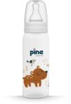 Pine Natura klasszikus cumisüveg 0-6 hó fehér 250 ml