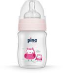 Pine Natura szélesnyakú cumisüveg 0-6 hó rózsaszín 150 ml