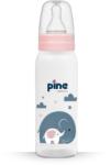 Pine Natura klasszikus cumisüveg 0-6 hó rózsaszín 250 ml