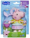 Peppa Set de joaca Peppa pig tinuta de primavara, accesorii, 15cm Figurina