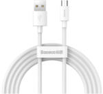 Baseus Cablu de date Baseus Tip USB 1.5m Alb (tzcamzj-02)