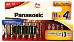 Panasonic SMART Super AA алкални батерии, 12 бр. в опаковка LR6EPS/12HH 8+4F SMART (LR6EPS/12HH 8+4F SMART)