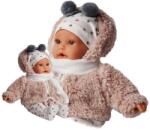 Antonio Juan 1120 KIKA - păpușă realistă cu sunete și corp moale din material textil - 27 cm (MA7-1120ROZ) Papusa