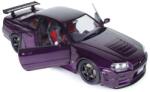 SOLIDO 1: 18 Nissan Skyline (r34) Gt-r Z Tune Midnight Purple (so-s1804311)