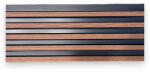  Lamella, PS, 300x12 cm - Wenge - 290x12, 1 cm (MR-50050)