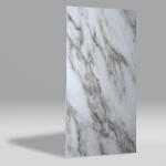  Falpanel, márvány mintával, PVC, 240x120 cm - White Jade in Beige - 240x120 cm (MR-50180)