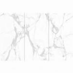 Falpanel, márvány mintával, végteleníthető, bambuszrost, 280x122 cm - Carrara Silver (MR-65160)