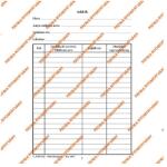  C. 3151-2/A Formular de 8 foi "Declarație de sănătate și date de testare (C.3151-2/A)