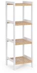 Bizzotto Етажерка Brooklyn нат/бял 4 рафта H100 cm (0734196)