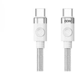 ORICO Кабел Orico USB C-to-C PD 60W Charging 1.0m White - CDX-60CC-WH (CDX-60CC-WH-BP)