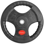 inSPORTline Gumírozott olimpiai súlytárcsa inSPORTline Graton OL 15 kg 50 mm, fokozott kopásállóság, ergonomikus forma, magas tartósság (31252) Súlytárcsa