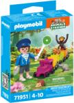Playmobil Playmobil, Animals & Friends, Locomotiva excursie, 71951