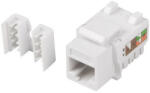 Lanberg Keystone модул Lanberg RJ45 90° UTP CAT. 5e - KSU5-1090 (KSU5-1090)