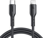 JOYROOM Cablu pentru incarcare si transfer de date Joyroom Flash-Charge Series SA26-CL3, USB-C la Lightning, 30W, 480Mbps, 1m, Negru (6956116708931)