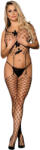 Subblime 951702 - set sexy din plasă, cu fundiță (negru) - S-L (8435565951702)