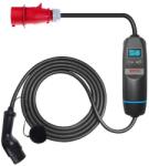 SECTRON hordozható töltő elektromos járműhöz - 11kW, 400V, CEE 5pin - 2. típus, 5m hosszúságú (EL-CEE5T2-3F16A-5M)