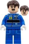 LEGO® Minifigurină LEGO Town Nigel Mansell twn519 (twn519)
