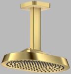 Hansgrohe Dus fix 250x160, 1jet, EcoSmart+, cu racord de tavan, auriu lucios (Polished Gold Optic), Axor ShowerSphere 39771990 39771990 (39771990)