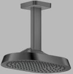 Hansgrohe Dus fix 250x160, 1jet, EcoSmart+, cu racord de tavan, antracit periat (Brushed Black Chrome), Axor ShowerSphere 39771340 39771340 (39771340)