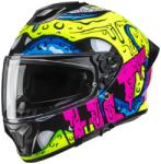 HJC Cască integrală pentru motocicletă HJC C71 Squeeze MC32H galben-roz-albastru (HJC185532)