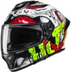 HJC Cască integrală pentru motocicletă HJC C71 Squeeze MC41 alb-galben-roșu (HJC185541)