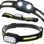 Verk Group Lanternă frontală LED cu lumină puternică (08380)